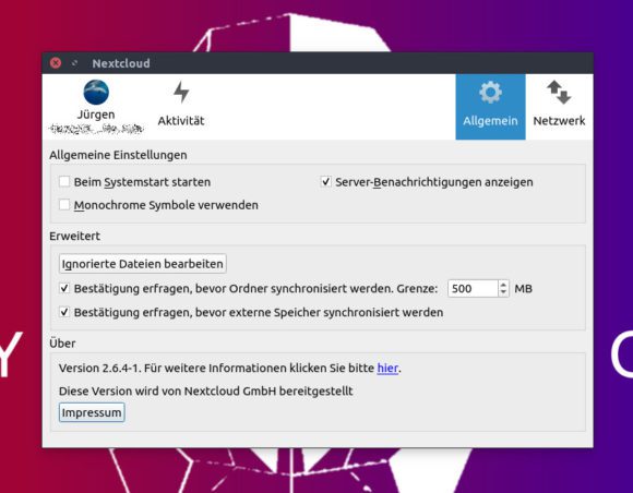 In Ubuntus Repository findest Du den Nextcloud Client – er läuft auf dem Raspberry Pi 400