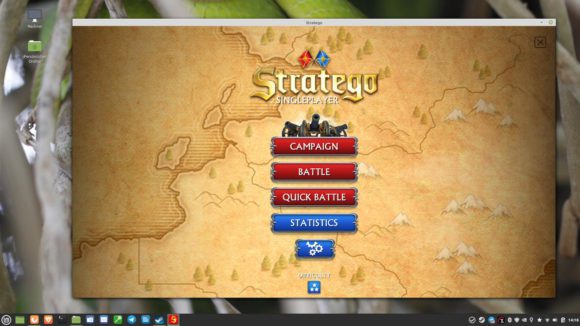 Stratego läuft unter Linux problemlos