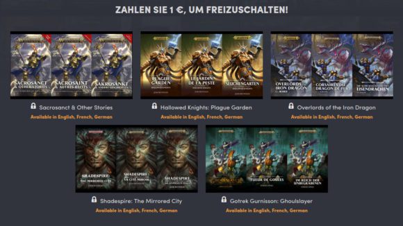 Tales of Warhammer – 1. Stufe