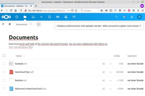 Colabora Online für Raspberry Pi lässt sich nicht laden
