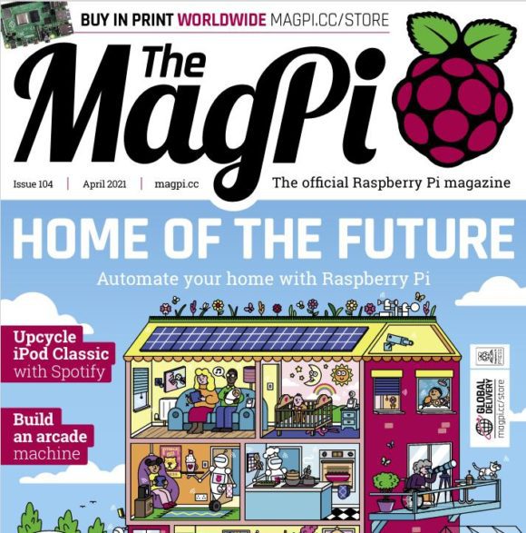 Das MagPi 104 mit vielen tollen Artikeln ist da