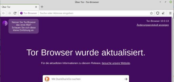 Tor Browser 10.0.13