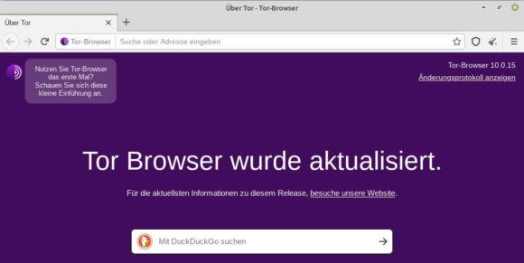Bei Tor Browser 10.0.15 wurde auf OpenSSL 1.1.1k aktualisiert