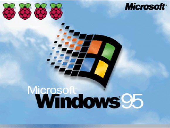 Microsoft hat Windows 95 für den Raspberry pi portiert