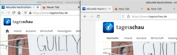 Firefox 89 mit neuem UI – gefällt mir gut