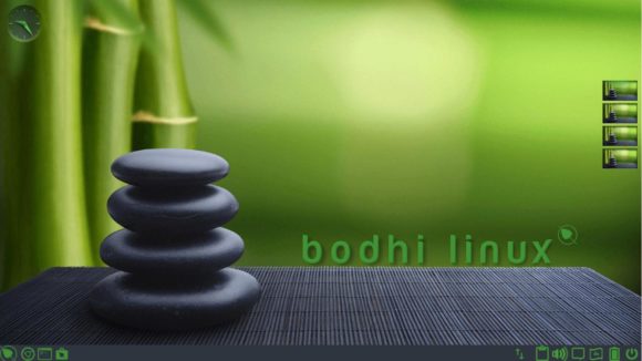 Bodhi 6.0 – Desktop in Grün