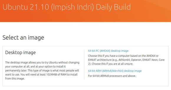 Daily Builds von Ubuntu 21.10 Impish Indri sind ab sofort verfügbar