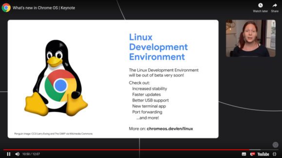 Linux für Chromebooks kommt mit Chrome OS 91