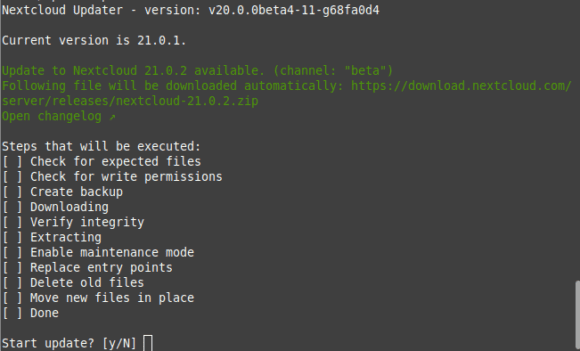 Nextcloud 21.0.2 ist verfügbar