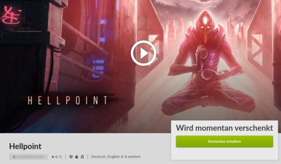 Hellpoint derzeit gratis!