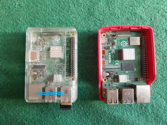 Mittels pigpio / Remote GPIO will ich die Pins des Pi 2 (links) mit dem Pi 4 (rechts) steuern