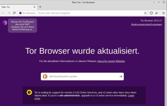 Tor Browser 10.0.17