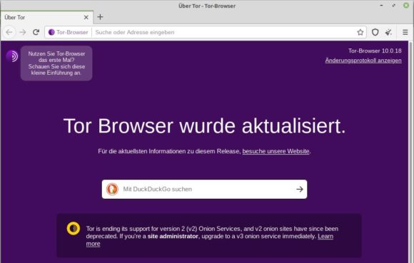 Tor Browser 10.0.18