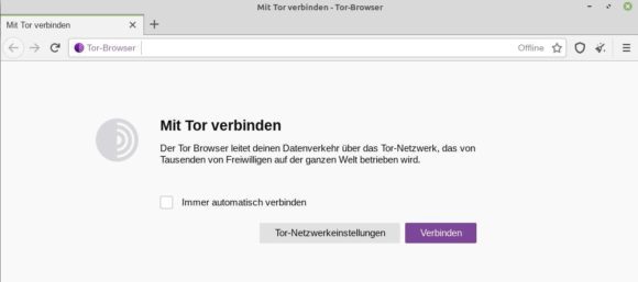 Verbindung zum Tor-Netzwerk benutzerfreundlicher