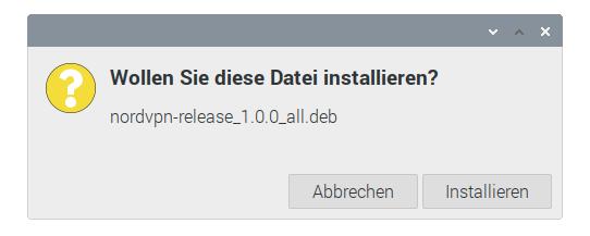 NordVPN-Repository auf Raspberry Pi installieren