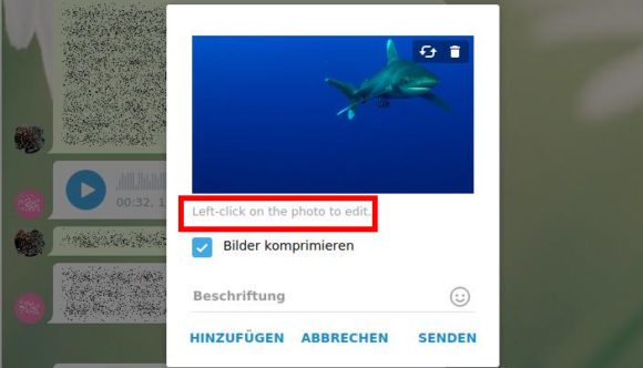 Klicke mit Links in das Bild, um den Bildbearbeitungs-Modus zu öffnen