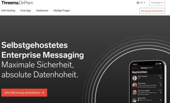 Threema OnPrem – Messaging-Infrastruktur selbst hosten