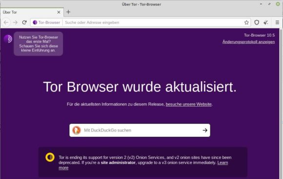 Tor Browser 10.5 ist verfügbar