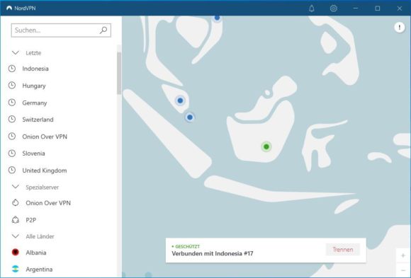 Mit NordVPN die Bundesliga via Indonesien schauen