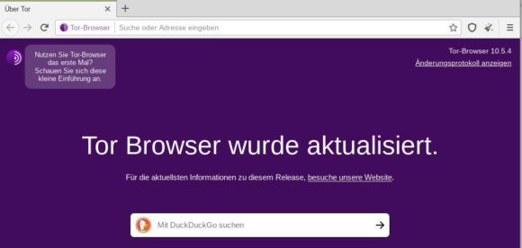 Tor Browser 10.5.4 für Linux, macOS und Windows