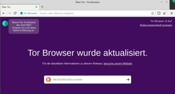 Tor Browser 11.0a7 – Alpha-Version