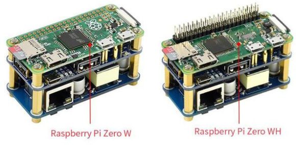 PoE USB HAT auf der Unterseite (Quelle: thepihut.com)