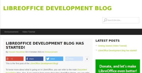 LibreOffice Development Blog