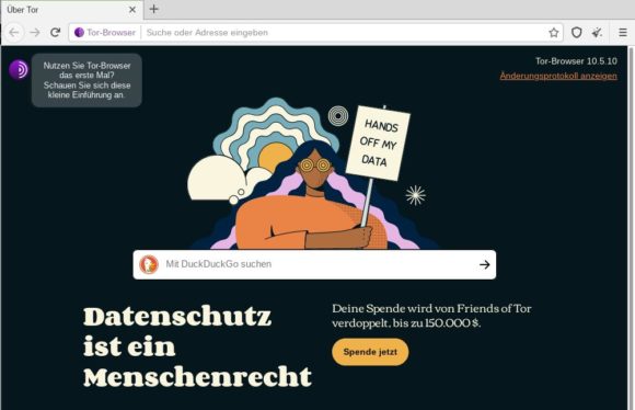 Tor Browser 10.5.10 – Datenschutz ist ein Menschenrecht