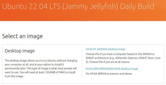 Ab sofort gibt es tägliche Images von Ubuntu 22.04 LTS Jammy Jellyfish