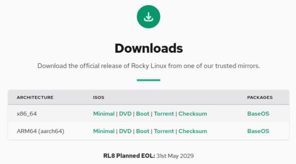 Ab sofort gibt es Rocky Linux 8.5