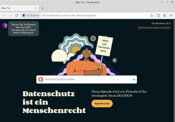 Tor Browser 11.0 ist veröffentlicht