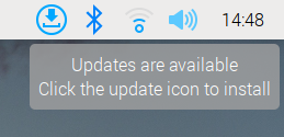 Updates sind verfügbar (Quelle: raspberrypi.com)