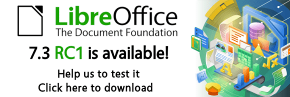 LibreOffice 7.3 RC1 ist verfügbar (Quelle: documentfoundation.org)