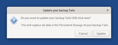 Eine neue Backup-Funktion in Tails 4.25 (Quelle: tails.boum.org)