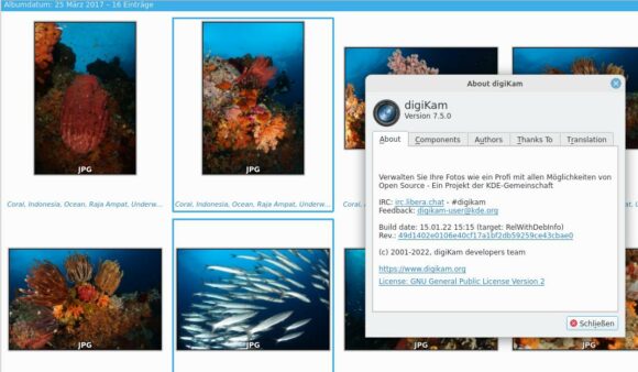 digiKam 7.5.0 ist veröffentlicht