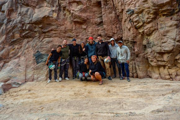 Danke an die tolle Gruppe und nochmal Danke an das geduldige Team von Red Sea Rock – Klettern in Dahab ist spitze!