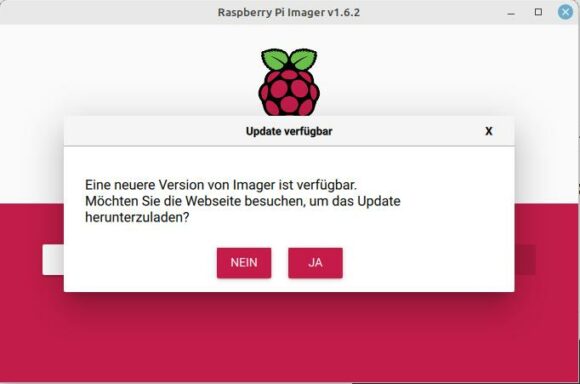 Raspberry Pi Imager – neue Version verfügbar