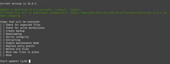 Nextcloud 23.0.3 ist verfügbar