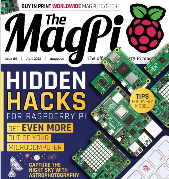 MagPi 116 mit Schwerpunkt Hidden Hack – kostenloser Download (PDF)