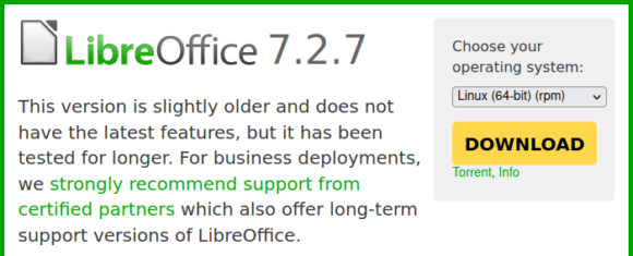 LibreOffice 7.2.7 Community ist verfügbar
