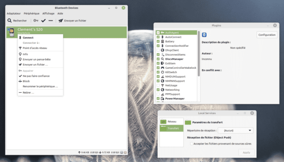 Blueman wird Bueberry ersetzen (Quelle: linuxmint.com)