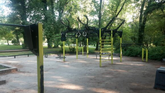 Das ist mein favorisiertes Outdoor Gym in Bansko