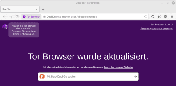 Tor Browser 11.0.14 ist da