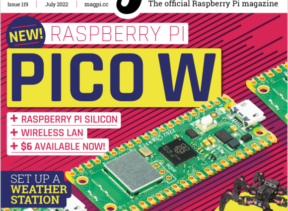 Im MagPi 119 wird der Raspberry Pi Pico W vorgestellt