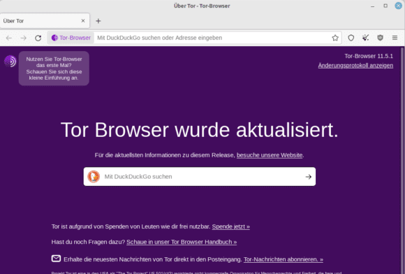 Tor 11.5.1 ist verfügbar