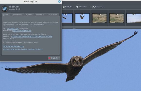 Ab sofort gibt es digiKam 7.8.0