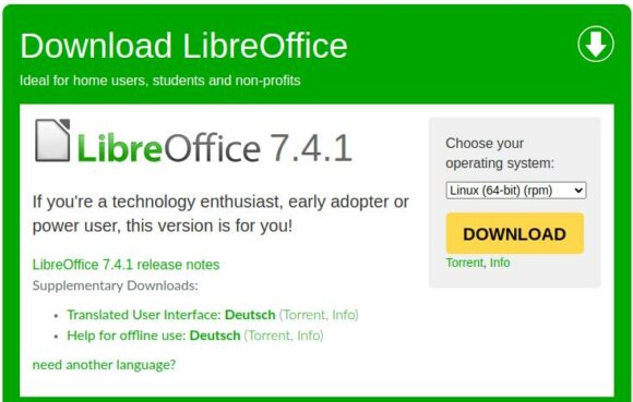LibreOffice 7.4.1 ist veröffentlicht