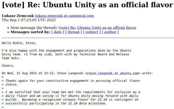 Ubuntu Unity ist offizieller Abkömmling