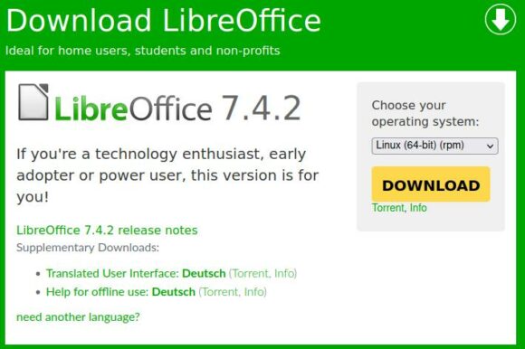 LibreOffice 7.4.2 Community ist ab sofort verfügbar
