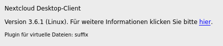 Nextcloud Desktop Client 3.6.1